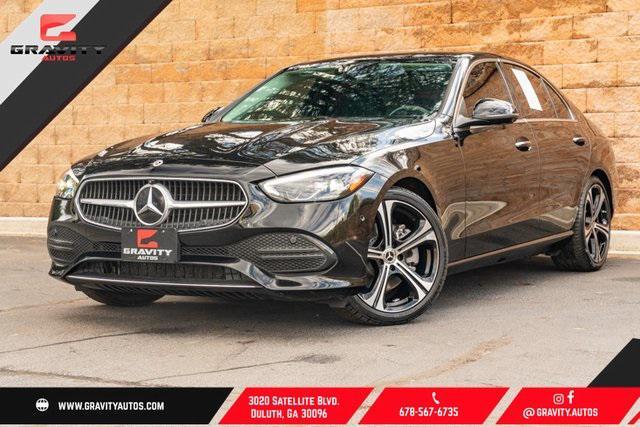 used 2022 Mercedes-Benz C-Class car, priced at $32,299