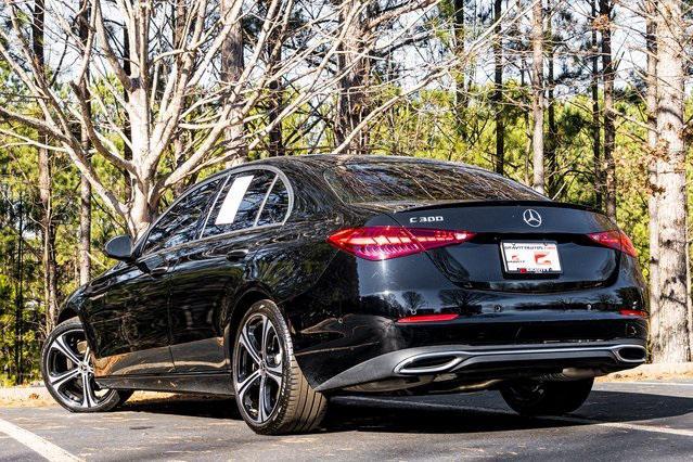 used 2022 Mercedes-Benz C-Class car, priced at $33,399