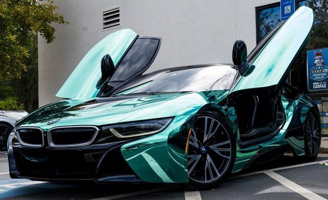 used 2015 BMW i8 car, priced at $51,888