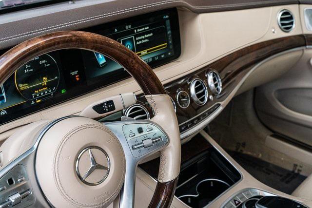 used 2019 Mercedes-Benz S-Class car, priced at $34,999