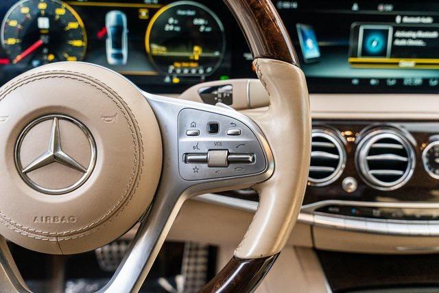 used 2019 Mercedes-Benz S-Class car, priced at $34,999