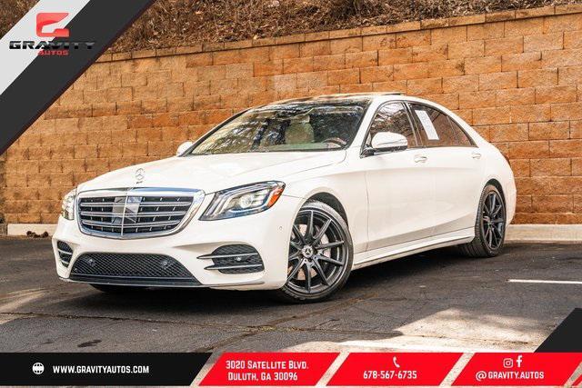 used 2019 Mercedes-Benz S-Class car, priced at $34,999