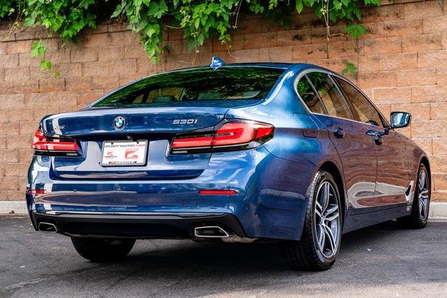 used 2022 BMW 530 car, priced at $29,498