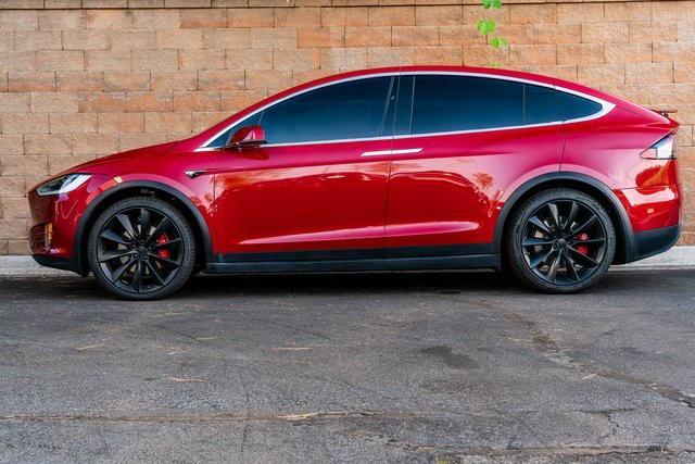 used 2021 Tesla Model X car, priced at $44,712