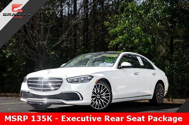 used 2022 Mercedes-Benz S-Class car, priced at $84,499