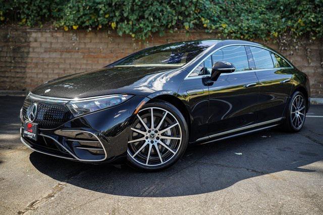 used 2022 Mercedes-Benz EQS 450+ car, priced at $40,997