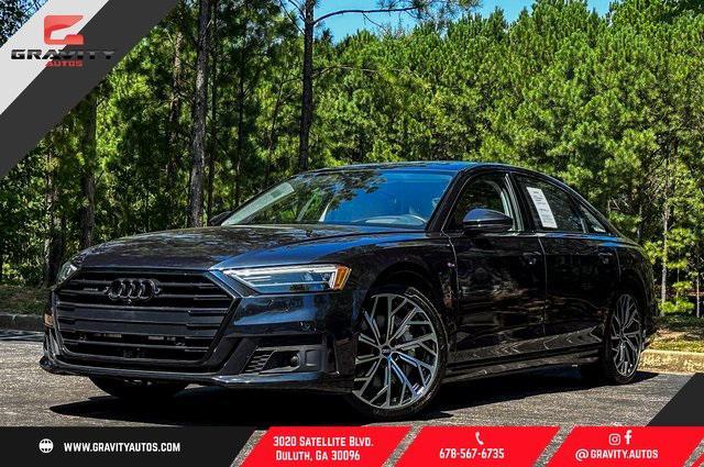 used 2021 Audi A8 car, priced at $44,999