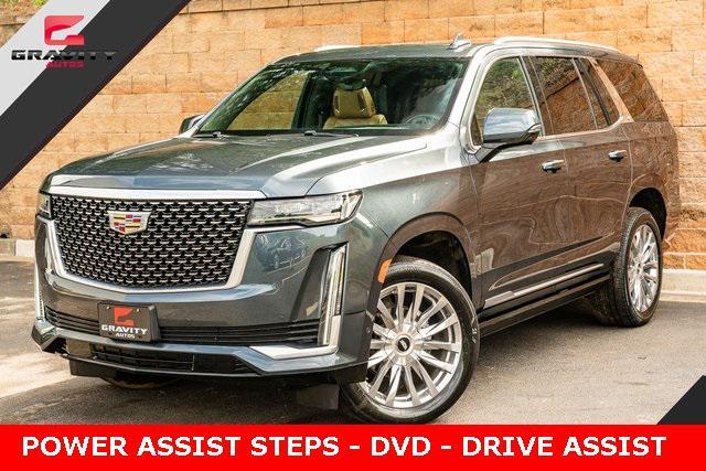 used 2021 Cadillac Escalade car, priced at $68,991