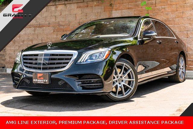 used 2020 Mercedes-Benz S-Class car, priced at $39,991