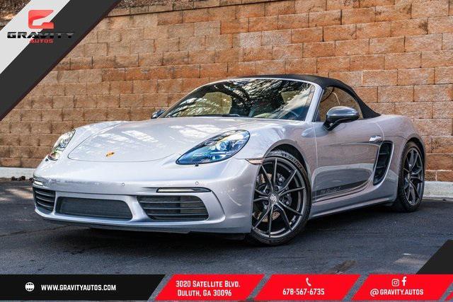 used 2021 Porsche 718 Boxster car, priced at $56,599