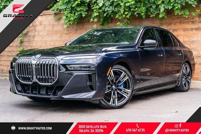 used 2024 BMW i7 car, priced at $72,898