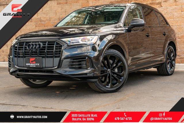 used 2021 Audi Q7 car, priced at $33,599