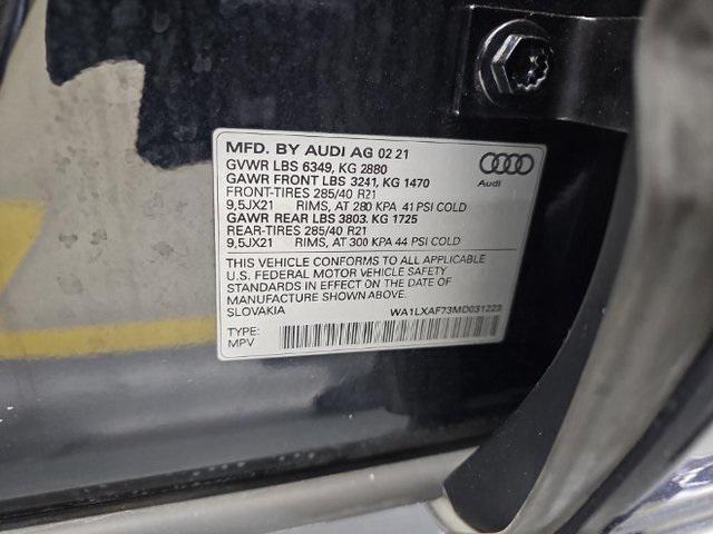 used 2021 Audi Q7 car, priced at $34,799