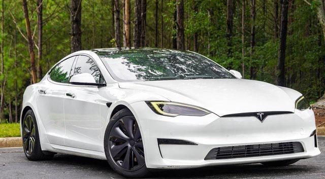 used 2021 Tesla Model S car, priced at $57,499