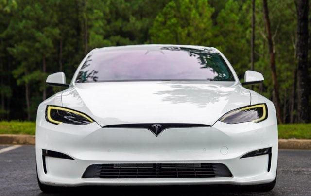 used 2021 Tesla Model S car, priced at $57,499