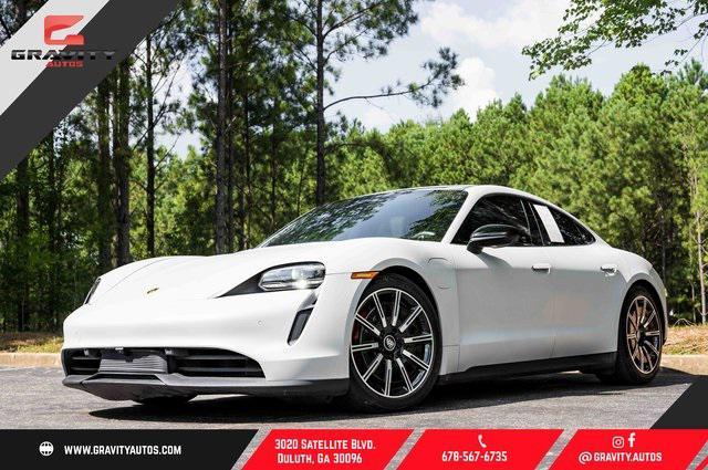 used 2020 Porsche Taycan car, priced at $57,999