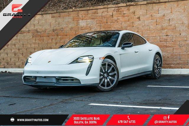 used 2020 Porsche Taycan car, priced at $58,007