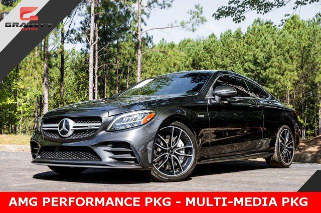 used 2020 Mercedes-Benz AMG C 43 car, priced at $38,599