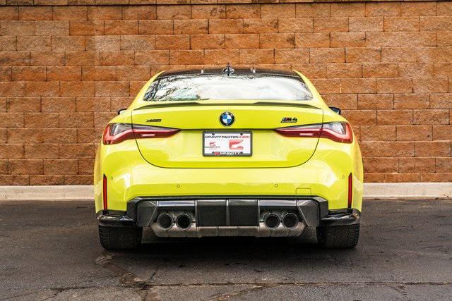 used 2023 BMW M4 car, priced at $68,599