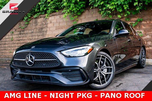 used 2022 Mercedes-Benz C-Class car, priced at $32,887