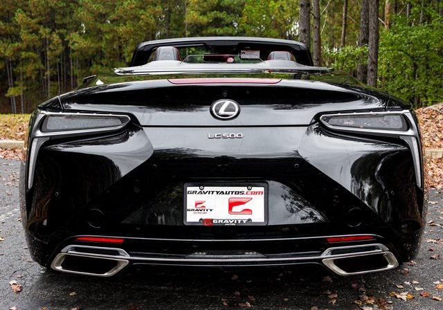 used 2023 Lexus LC 500 car, priced at $87,499