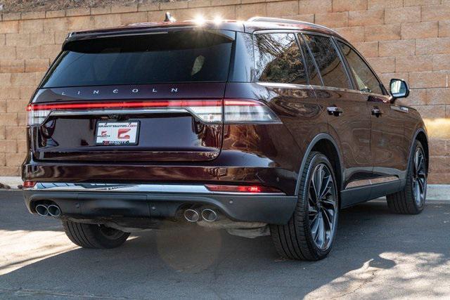 used 2020 Lincoln Aviator car, priced at $33,299