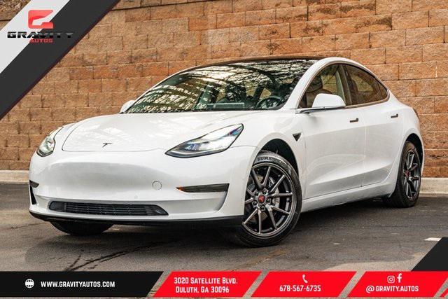 used 2020 Tesla Model 3 car, priced at $20,599