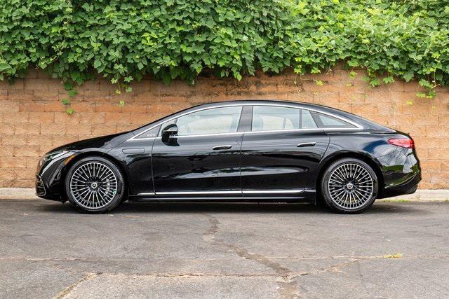 used 2022 Mercedes-Benz EQS 580 car, priced at $50,996