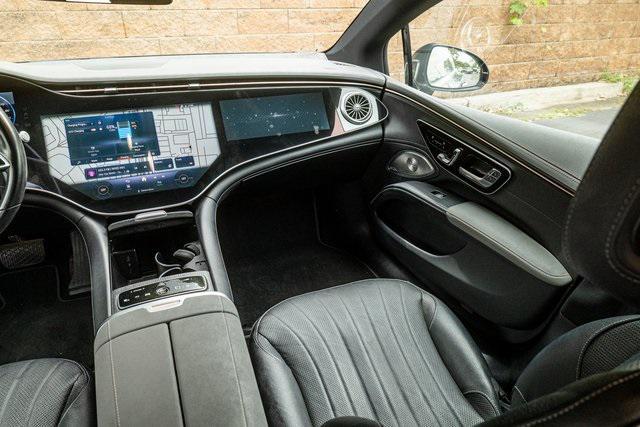 used 2022 Mercedes-Benz EQS 580 car, priced at $50,996