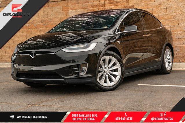 used 2021 Tesla Model X car, priced at $41,599