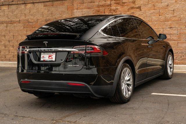 used 2021 Tesla Model X car, priced at $41,599