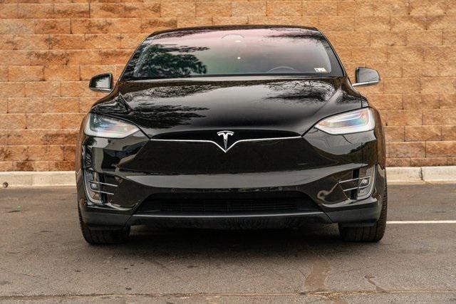 used 2021 Tesla Model X car, priced at $41,599