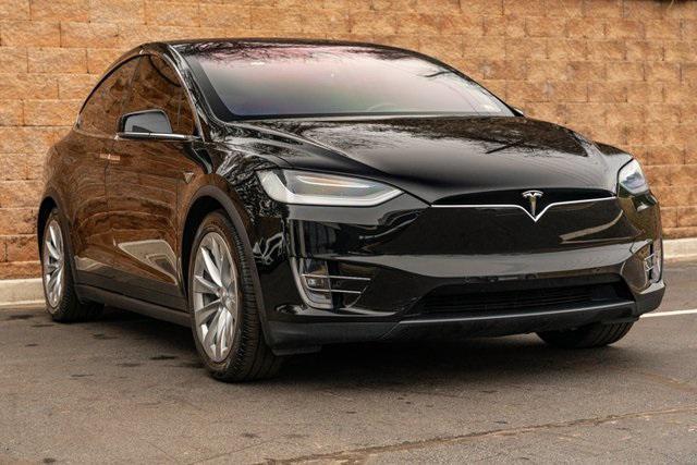 used 2021 Tesla Model X car, priced at $41,599