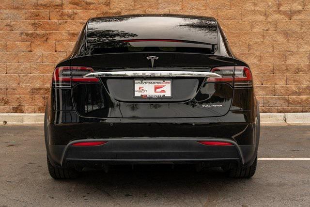 used 2021 Tesla Model X car, priced at $41,599