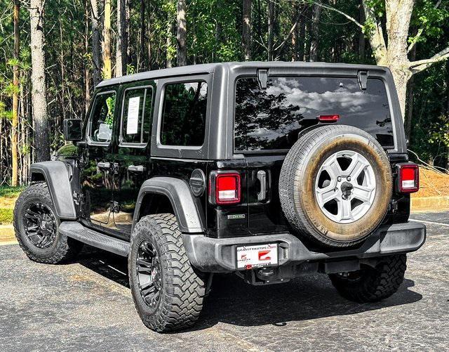 used 2021 Jeep Wrangler Unlimited car, priced at $30,899