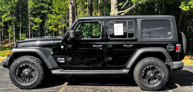 used 2021 Jeep Wrangler Unlimited car, priced at $30,899