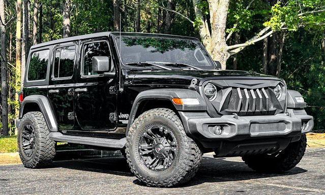 used 2021 Jeep Wrangler Unlimited car, priced at $30,899