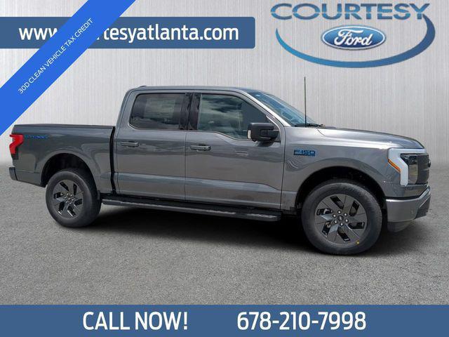 new 2025 Ford F-150 Lightning car, priced at $64,000
