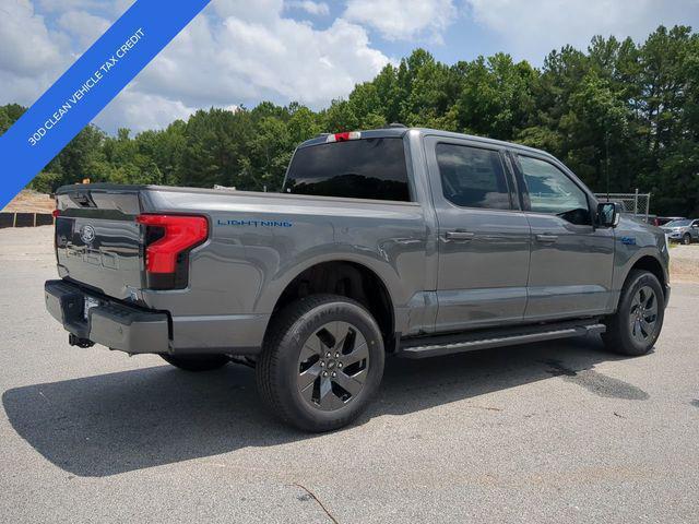 new 2025 Ford F-150 Lightning car, priced at $60,694