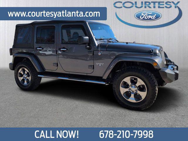 used 2018 Jeep Wrangler JK Unlimited car, priced at $21,989