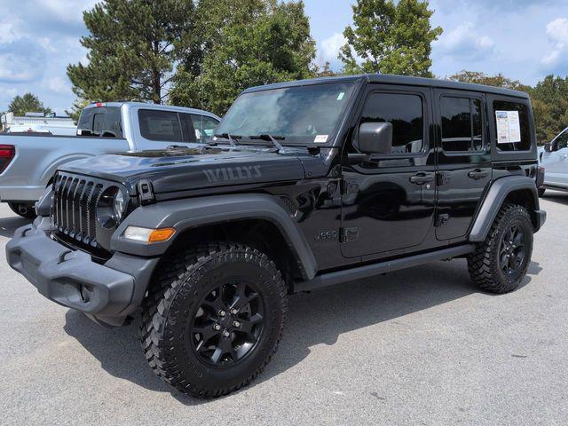 used 2020 Jeep Wrangler Unlimited car, priced at $27,781