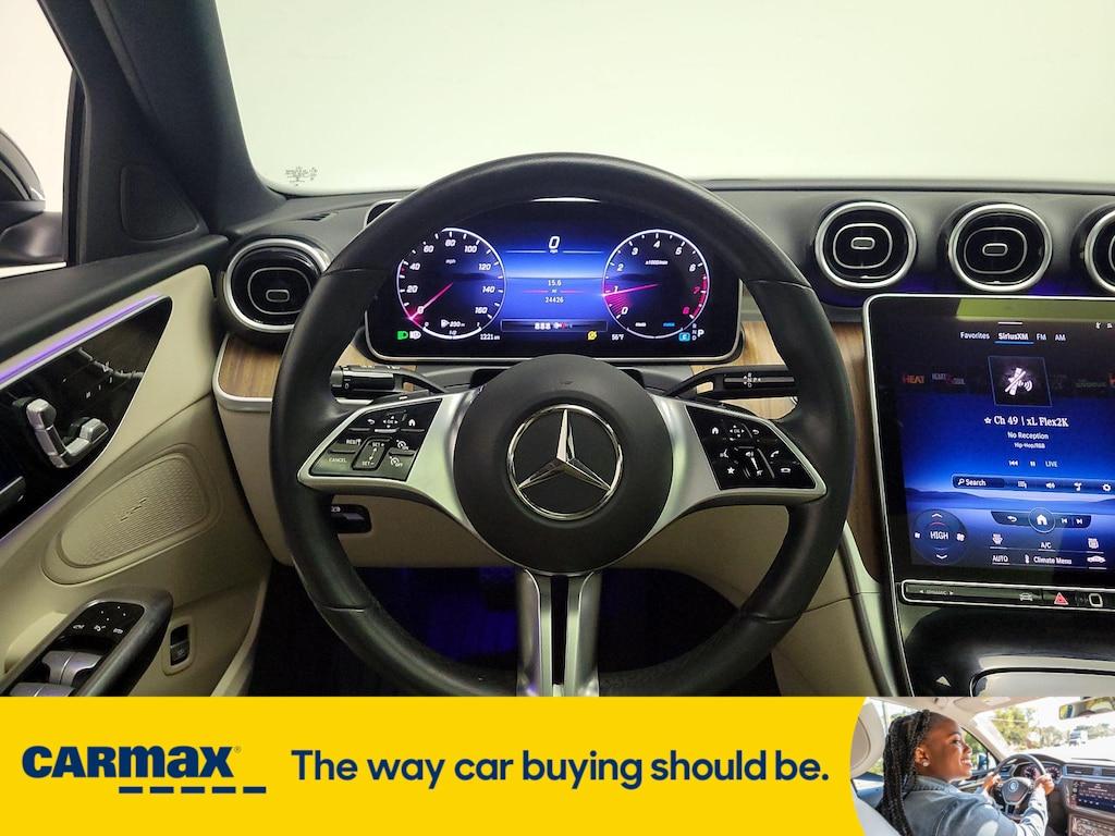 used 2023 Mercedes-Benz C-Class car, priced at $37,998