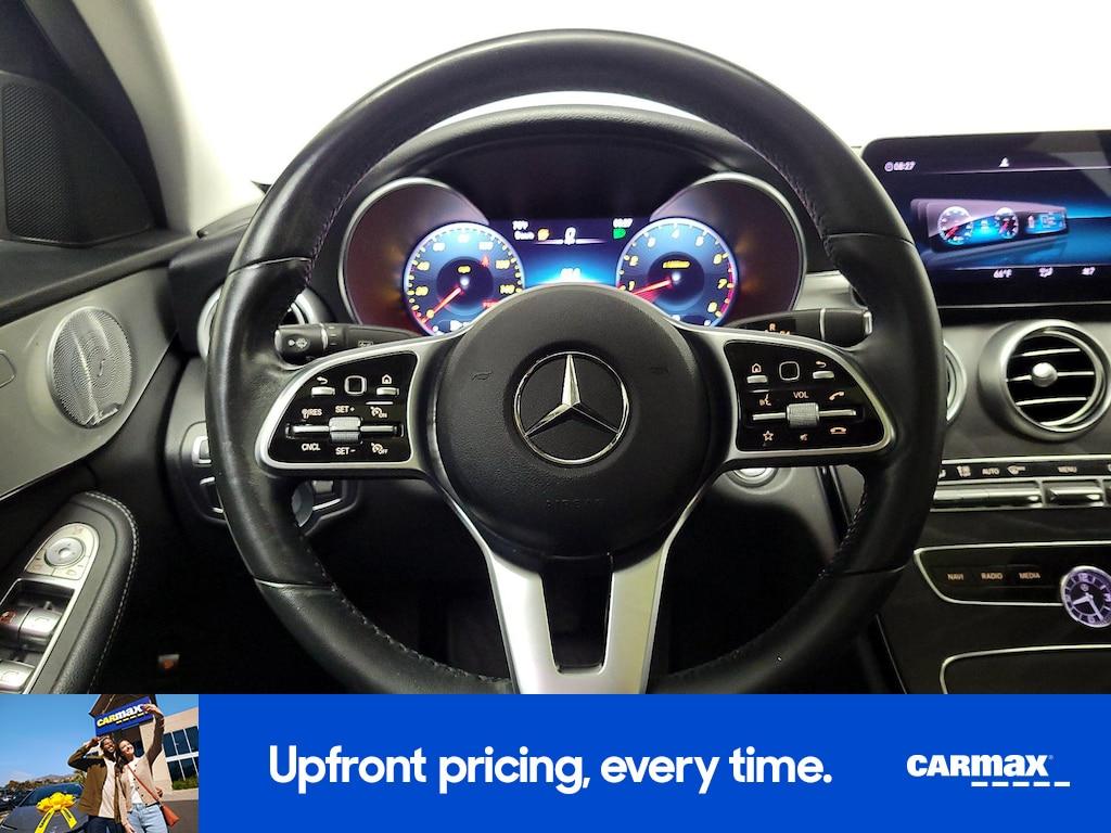 used 2021 Mercedes-Benz C-Class car, priced at $27,998
