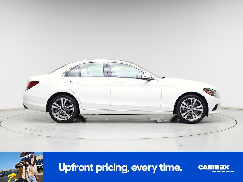 used 2021 Mercedes-Benz C-Class car, priced at $27,998
