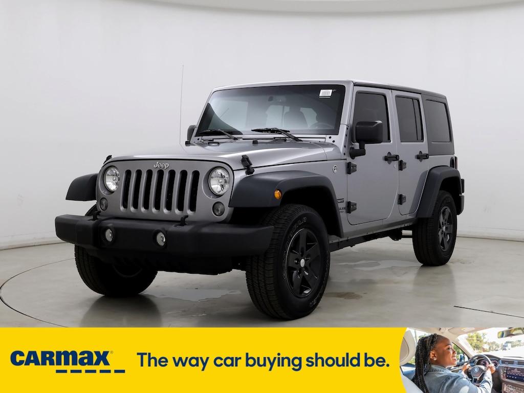 used 2016 Jeep Wrangler car, priced at $21,998