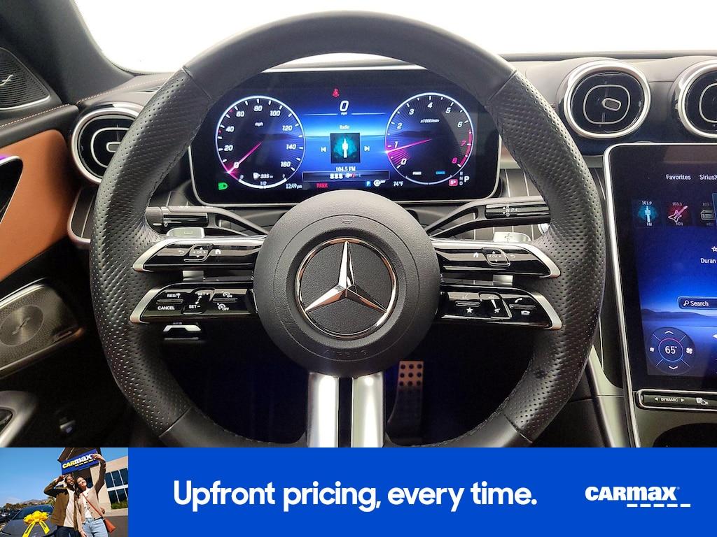 used 2023 Mercedes-Benz C-Class car, priced at $41,998