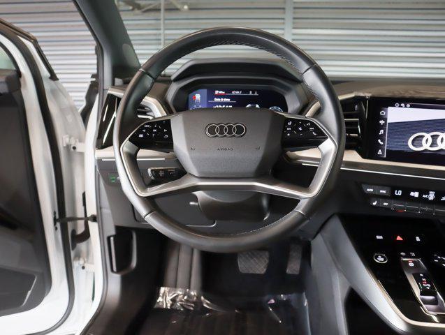 used 2024 Audi Q4 e-tron car, priced at $35,500