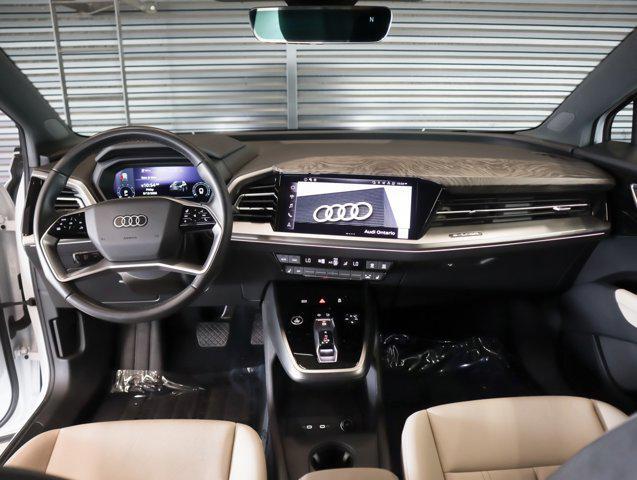 used 2024 Audi Q4 e-tron car, priced at $35,500
