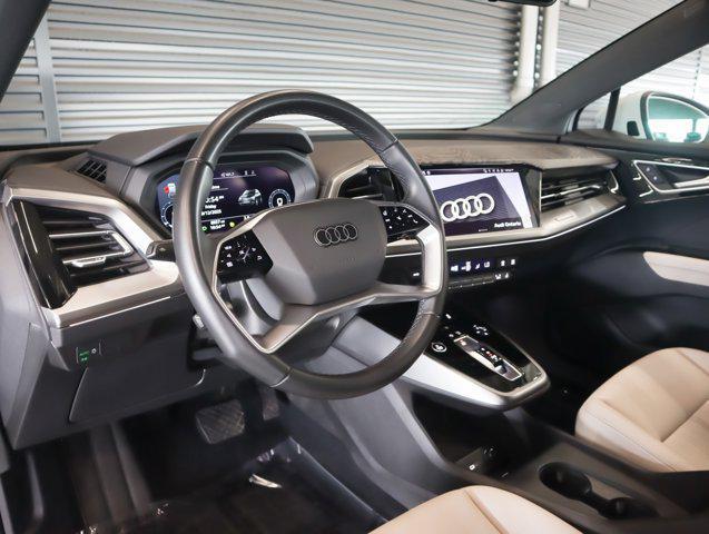 used 2024 Audi Q4 e-tron car, priced at $35,500