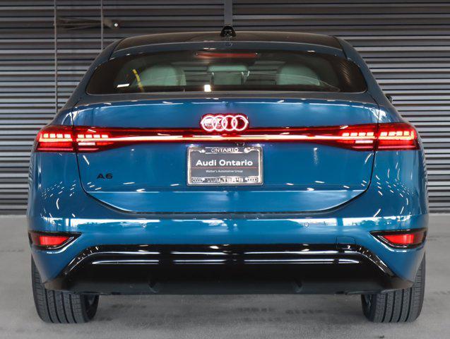 new 2025 Audi A6 e-tron car, priced at $69,235